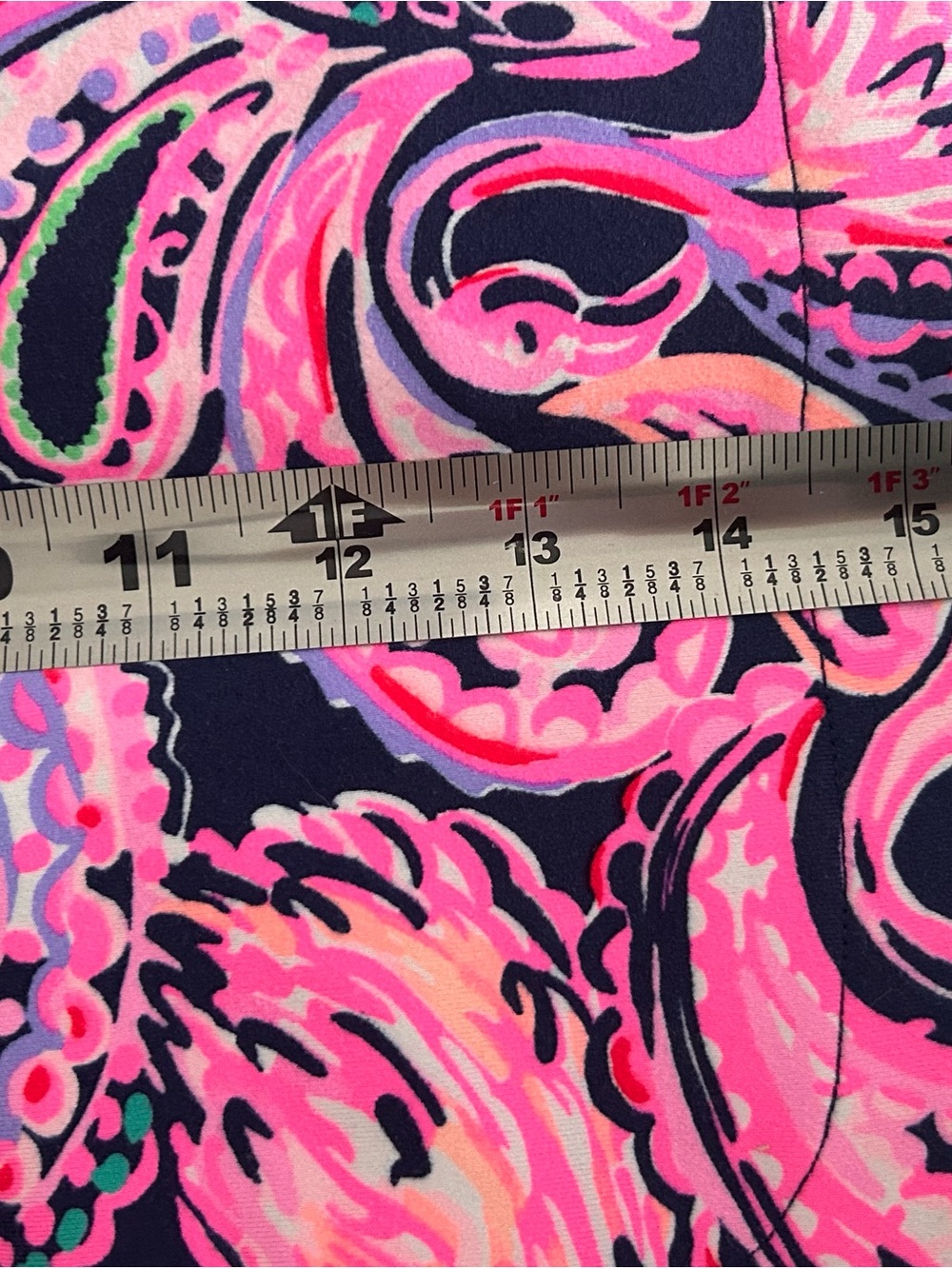 Lilly Pulitzer Luxletic Pink & Navy Flamingo Print Skort - Picture 2 of 4